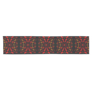 Lightning Suns Abstract Short Table Runner
