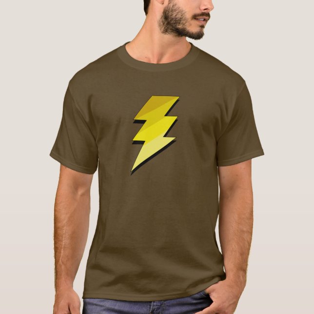 Lightning Thunder Bolt T-Shirt (Front)