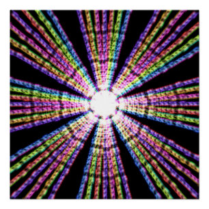 Lightning Zoom Poster