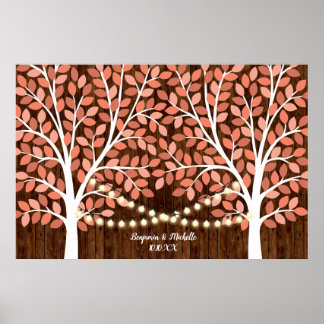 Lights - 250 Signature Guest Book Alternative