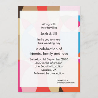 Lights 5x7 invitation