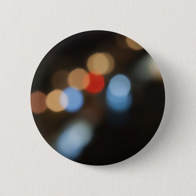 Lights 6 Cm Round Badge (Front)