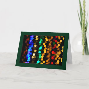 Lights Abstract Card