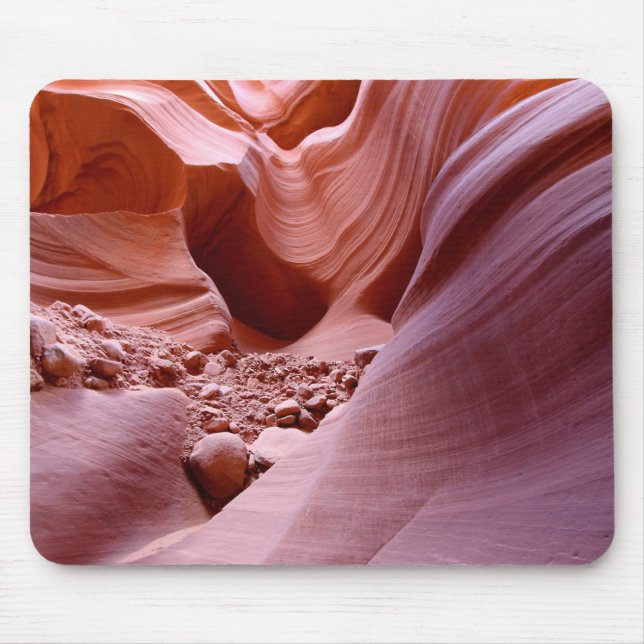 Lights and rocks in the canyon mouse pad (Front)