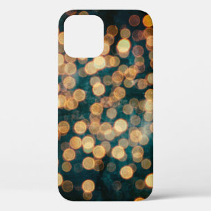 lights backgroundabstract, background, black, blur iPhone 12 case