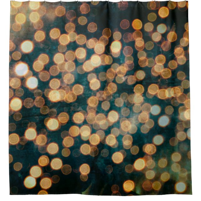 lights backgroundabstract, background, black, blur shower curtain (Front)