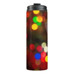 Lights bokeh abstract background defocusabstract, thermal tumbler