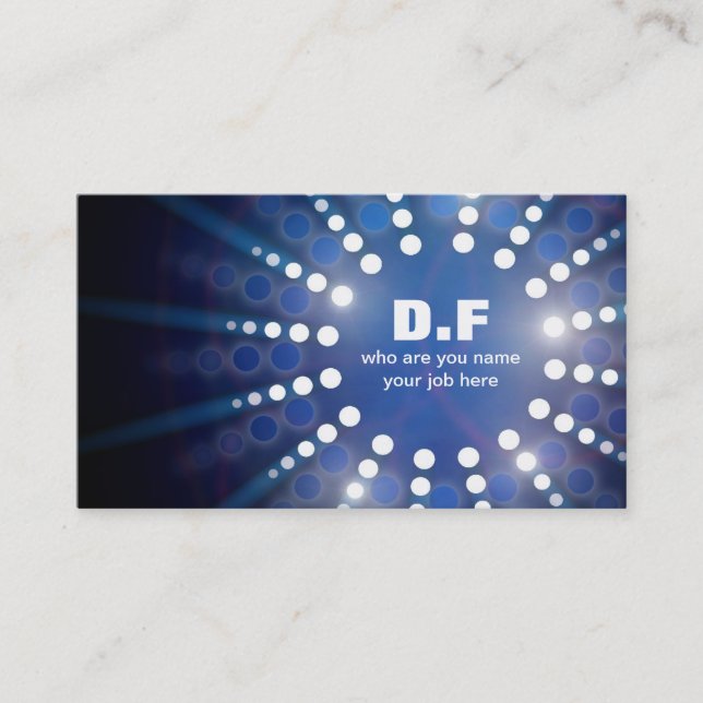 lights business card (Front)
