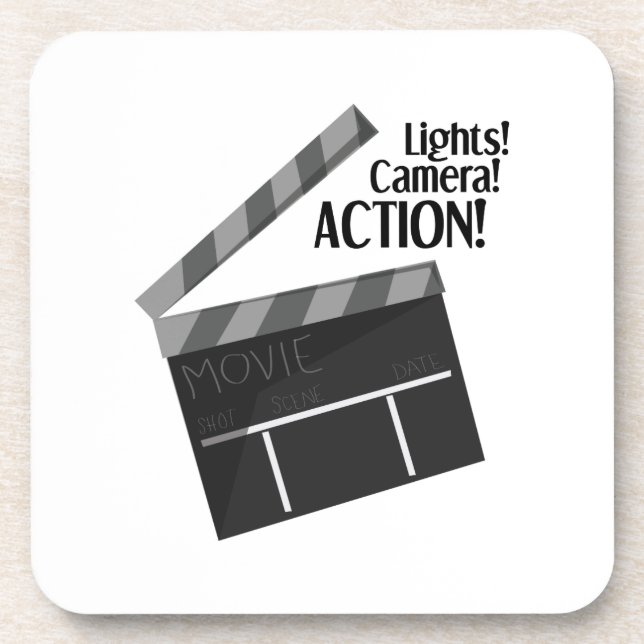 Lights Camera Action Coaster (Front)