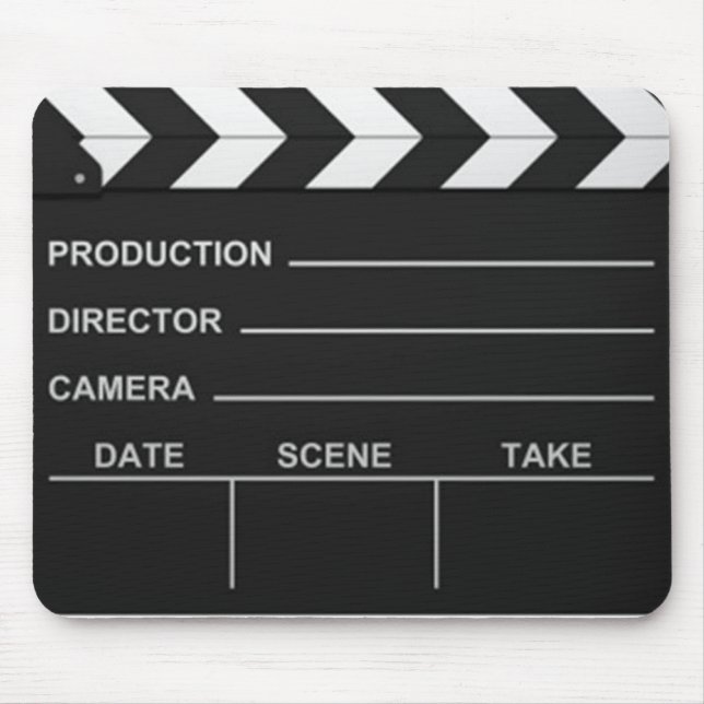 Lights Camera Action - mousepad (Front)