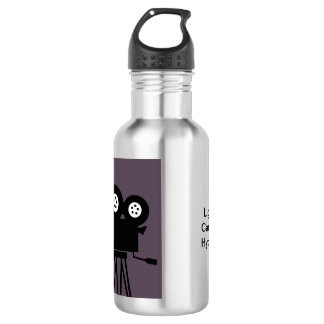 Lights, Camera, Hydrate Water Bottle
