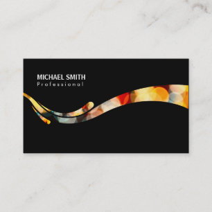 Lights Flowing Elements (variation) Business Card