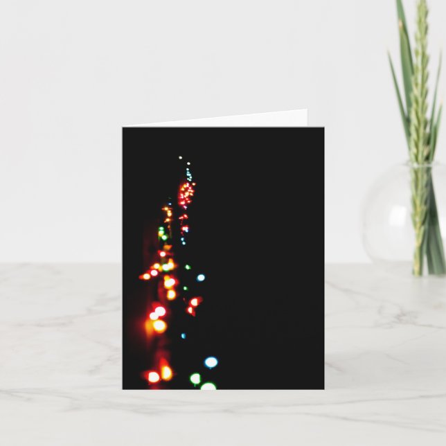 Lights Holiday Card (Front)