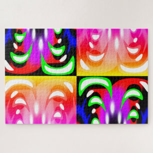 Lights in motion art jigsaw puzzle