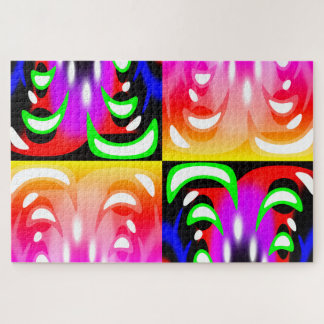 Lights in motion art jigsaw puzzle