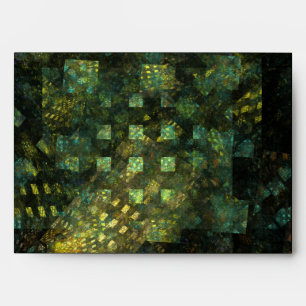 Lights in the City Abstract Art Envelope
