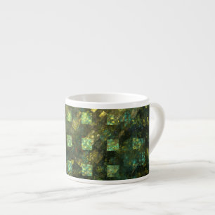 Lights in the City Abstract Art Espresso Mug