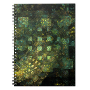Lights in the City Abstract Art Notebook