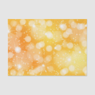 Lights in Yellow Tissue Paper
