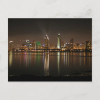 Lights Nights City Harbour View San Diego