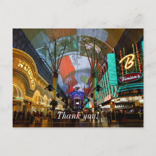 Lights Of Fremont Street Postcard
