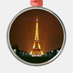 Lights of the Eiffel Tower Metal Tree Decoration