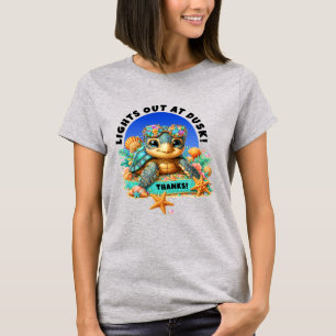 LIGHTS OUT SAVE THE TURTLES T-Shirt