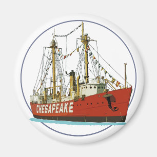 Lightship Chesapeake Magnet