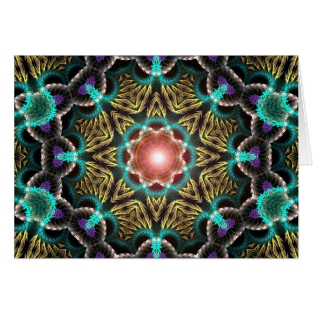 LightStar FractalArt  #038 Card (Front Horizontal)