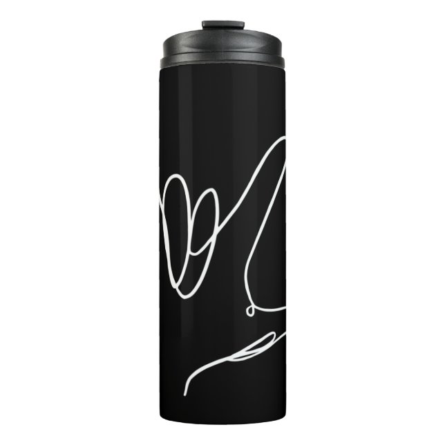 Lightweight, Classic fit, Double-needle sleeve and Thermal Tumbler (Front)