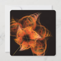 Lightworks Abstract Art Fractal of Fiery Energy