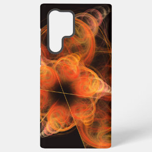Lightworks Abstract Art Fractal of Fiery Energy Samsung Galaxy Case