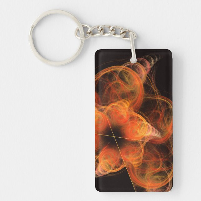 Lightworks Abstract Art Key Ring (Front)