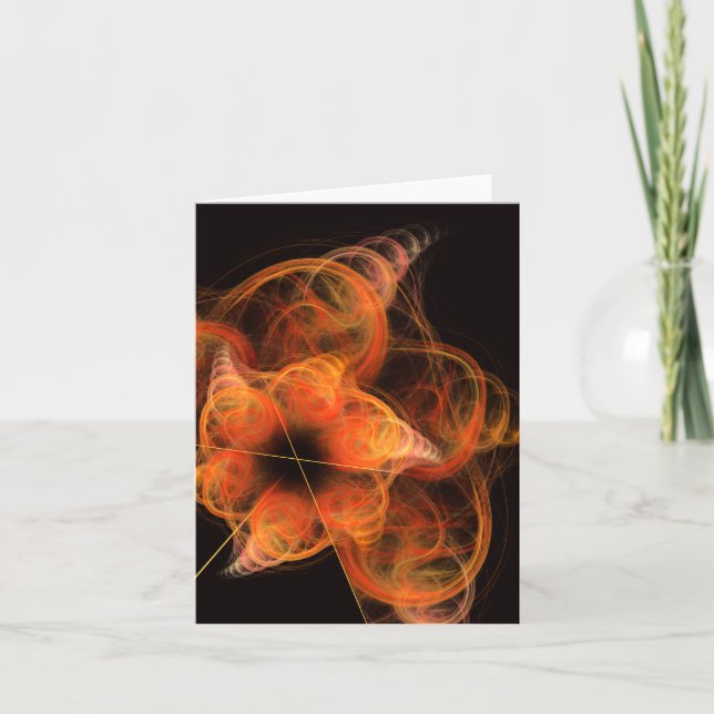 Lightworks Abstract Art Note Card (Front)