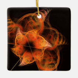 Lightworks Abstract Art Square Ornament