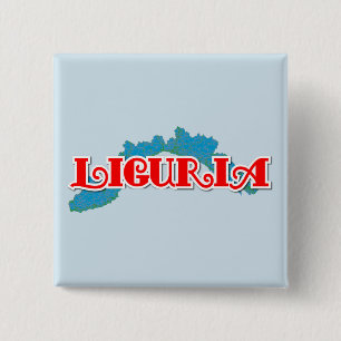 Liguria 15 Cm Square Badge
