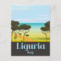 Liguria Italytravel poster