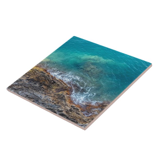 Ligurian waves tile (Side)