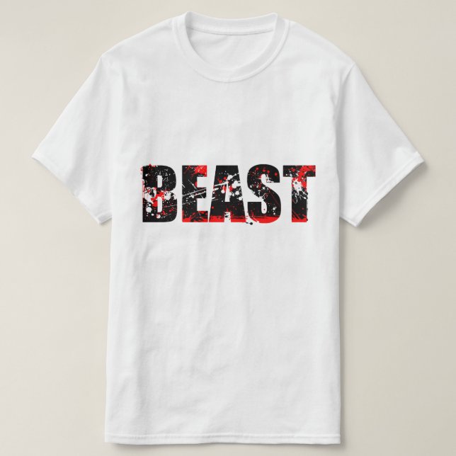 Like a Beast! T-Shirt (Design Front)