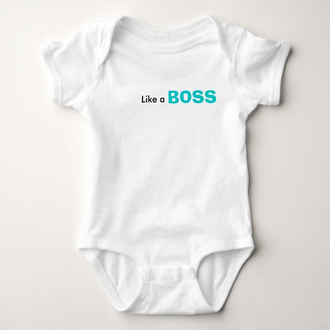Like a Boss Baby Bodysuit (Front)