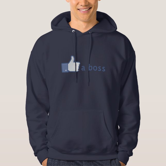 Like A Boss Hoodie (Front)