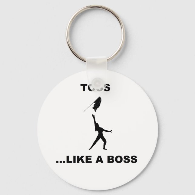 Like A Boss Keychain (Front)
