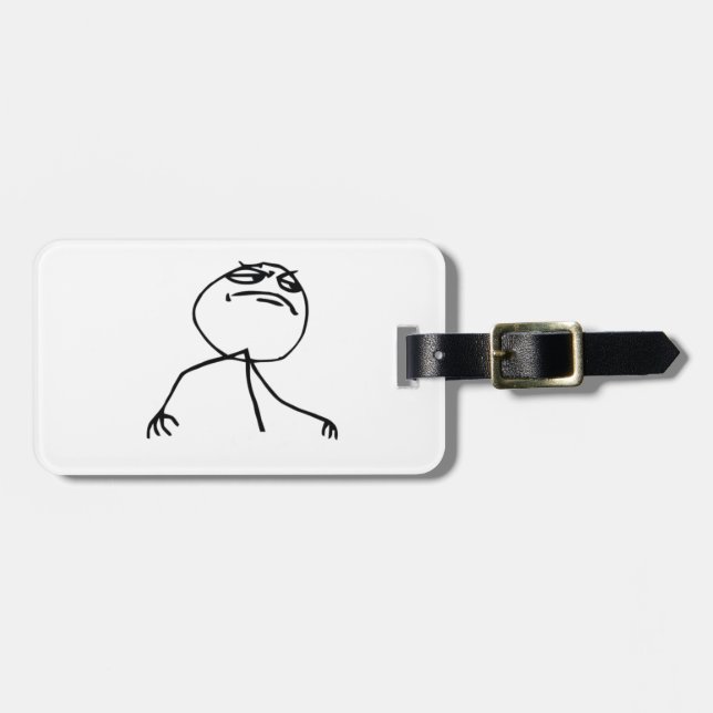 Like a boss luggage tag (Front Horizontal)
