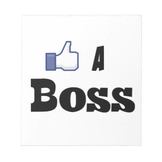 Like A Boss Notepad