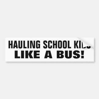 Like a Boss or Bus? Yes! Bumper Sticker