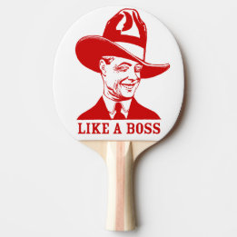 "Like A Boss" Ping Pong Paddles