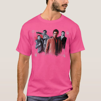 Like a Dragon Yakuza Group retro T-Shirt