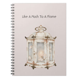 Like A Moth To A Flame Notebook