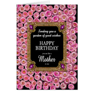 Like a Mother To Me Birthday Pink Daisies