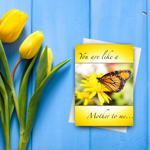 Like A Mother To Me Mother's Day Yellow Daisy Card